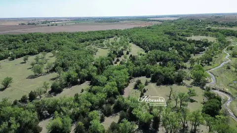 Wooded Republican River Hunting Land