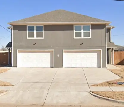 Duplex with Attached Two-Car Garages