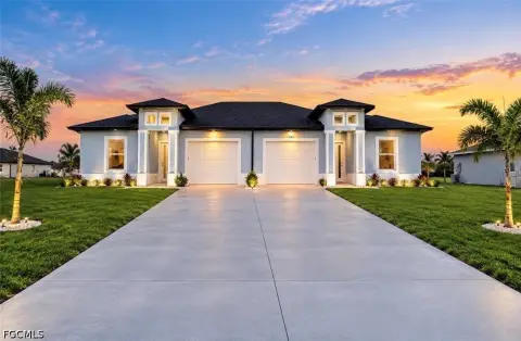 Two-Unit Duplex with Distinct Interiors