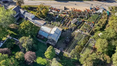Mixed-Use Property with Greenhouses