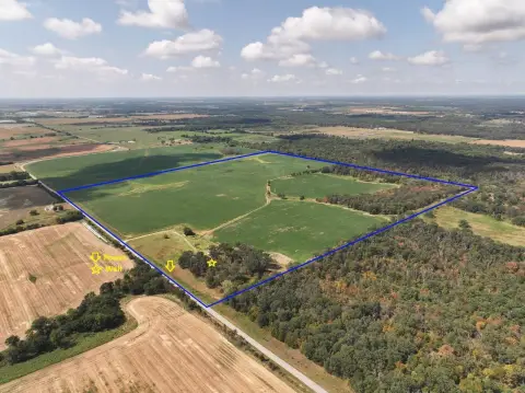 Fenced Agricultural Farm