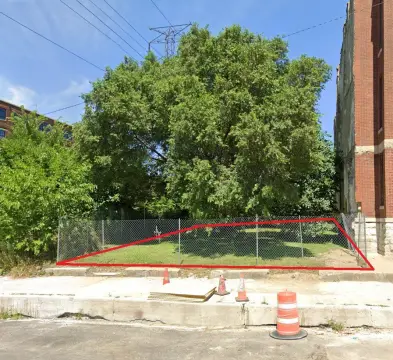 Vacant Lot Near Garfield Park