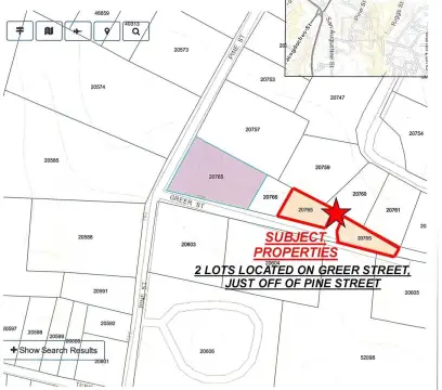 Two Wooded City Lots