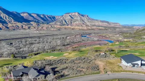 Land with Mountain and Valley Views