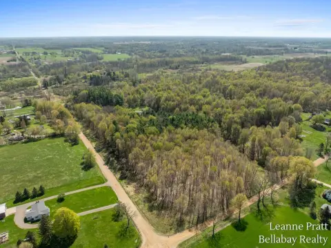 Vermontville Wooded Land with Pond