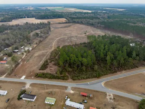 Open Tract Farmland with Paved Road Frontage