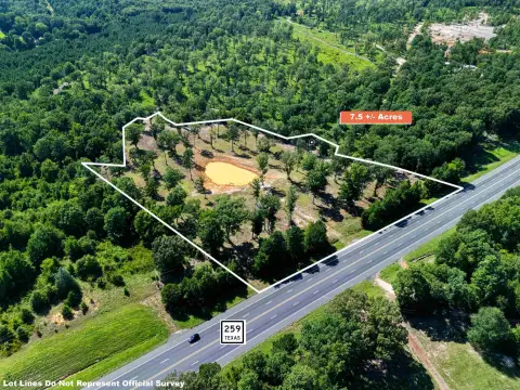 Unrestricted Land with Creek Boundary