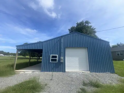 Incomplete Warehouse Building Shell