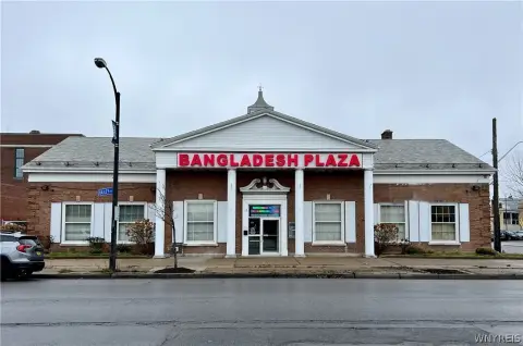 Freestanding Bank Building with Drive-Up Lanes