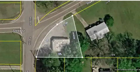 Commercial Lot with Storage Building