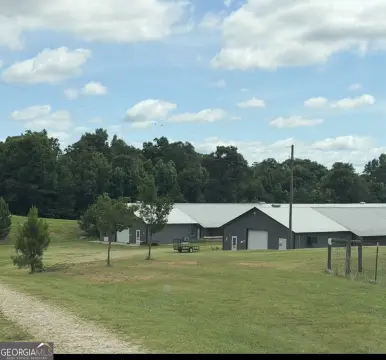Farm with Two Egg Houses
