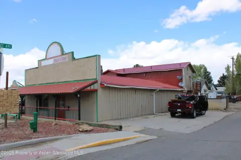Corner Restaurant Building with Patio
