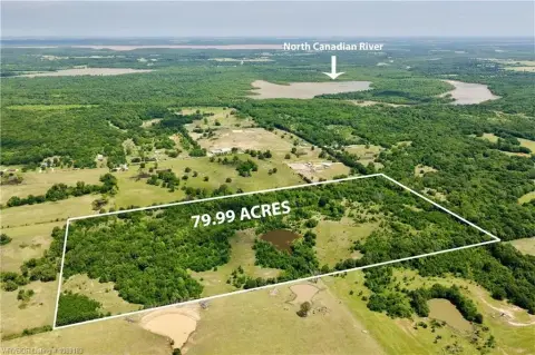 80 Acres near Lake Eufaula
