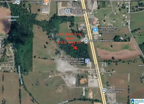 Commercial Land Tract with Highway Frontage