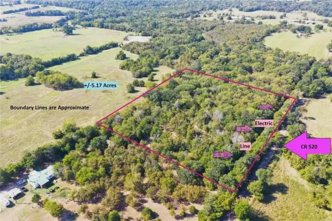 Fairfield Land with Wooded Acreage