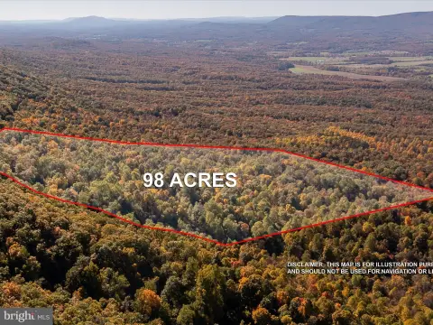 98-Acre Wooded West Virginia Land