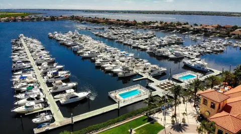 Marina Slip in Riviera Dunes Marina