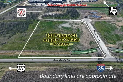 Argyle, TX 5-Acre Homesite