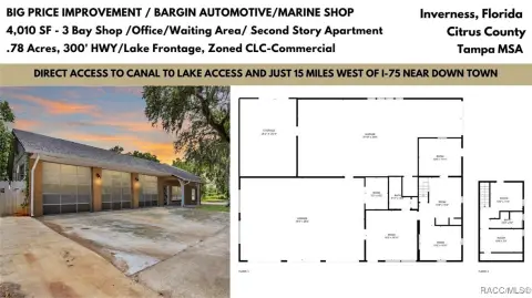 Auto Shop with Roll-Up Doors