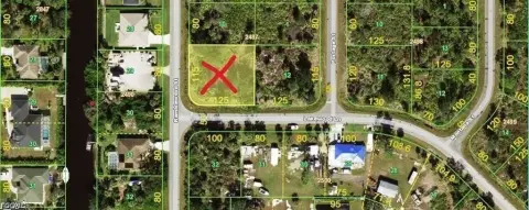 Corner Residential Home Lot