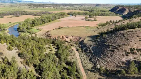 Riverfront Ranch Land with Irrigated Acres