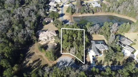 Gated Acre Lot in Ocala