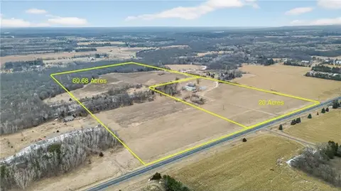 60 Acres with Sunrise River