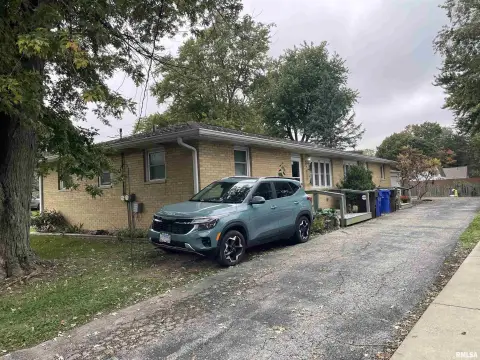 Brick Duplex with Detached Garage