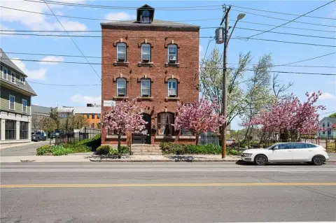Brick Mixed-Use Building with Tenant