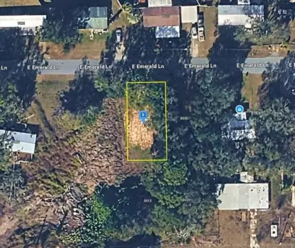Partially Wooded Residential Lot