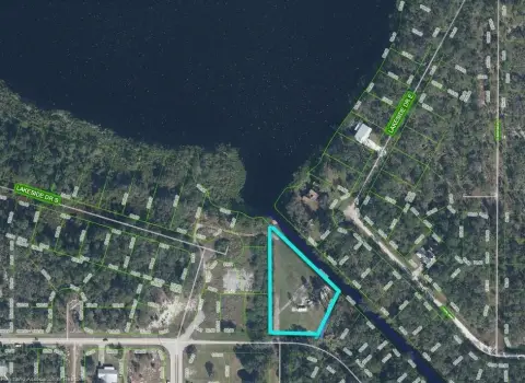 Cleared Waterfront Corner Lot