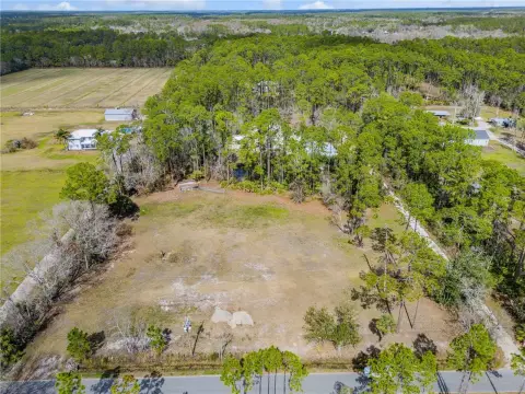 Cleared Land with Pavilion Pole Barn