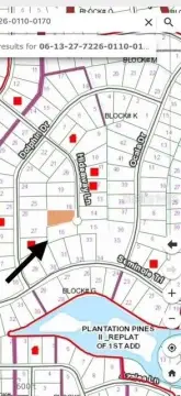 One Acre Homesite Near Lake