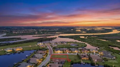 Waterfront Corner Homesite with Blueprints
