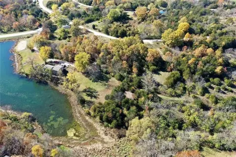 Land Overlooking Tranquil Lake