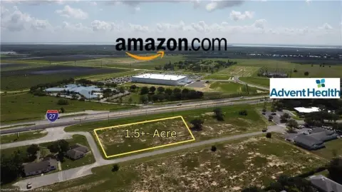 Corner Commercial Land with Median Access