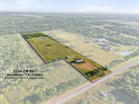 Fenced Acreage with FM Frontage