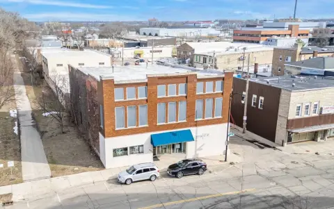 Three-Story Brick Office Building