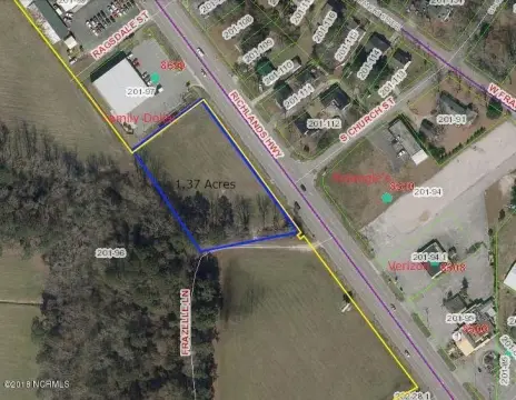 Commercial Land in Richlands, NC