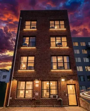 Four-Story Apartment Building