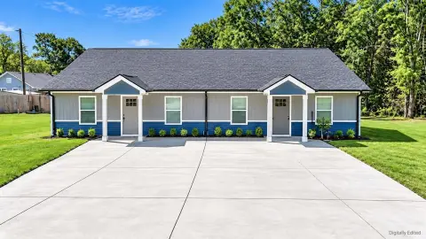 Duplex with Covered Porches