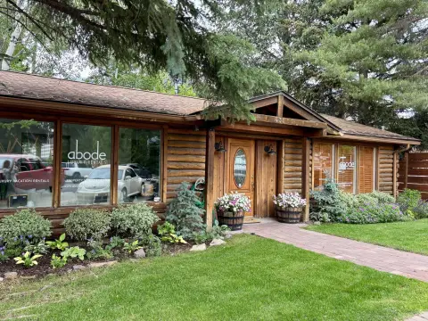 Mixed-Use Property with Log Cabins