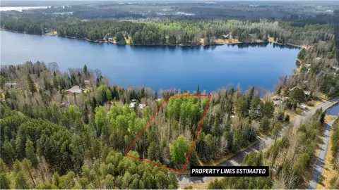 Undeveloped Lakefront Lot on Bass Lake