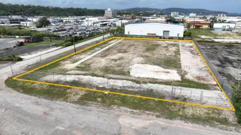 Fenced Industrial Land