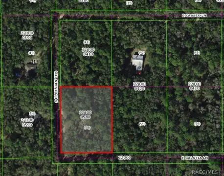 Residential Land Lot with Mature Oaks