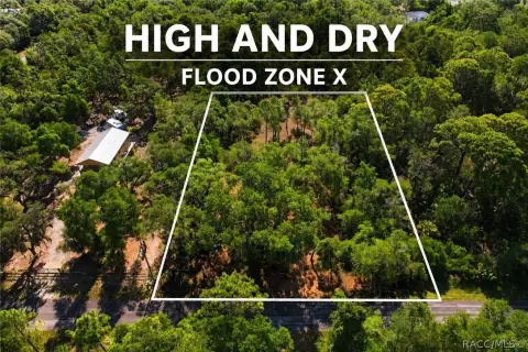 Cleared Homesite Land in Flood Zone X