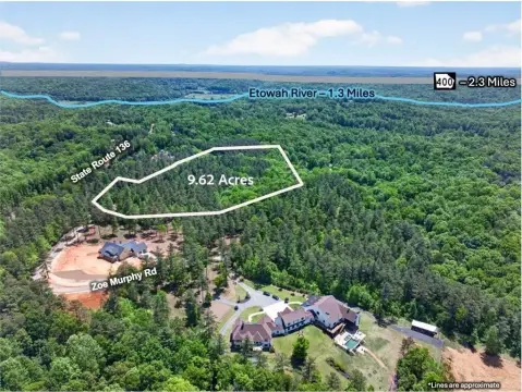 Dawsonville Land with Building Sites