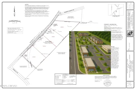 B-5 Commercial Land with Road Frontage