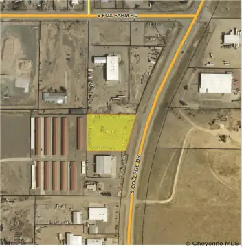 Partially Fenced Industrial Land Site