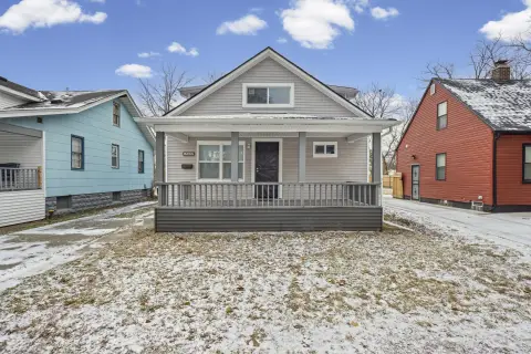 Rehabilitated Bungalow in Detroit